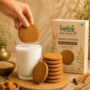Jowar Cookies | Gluten-Free Healthy Millet Cookies | ज्वारी बिस्कीट