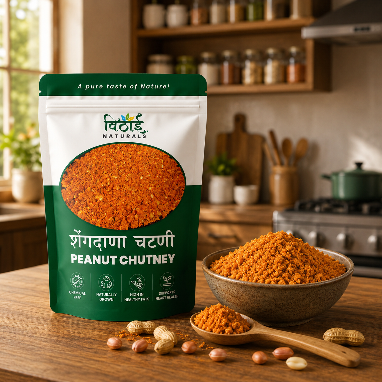Peanut Chutney | शेंगदाणा चटणी